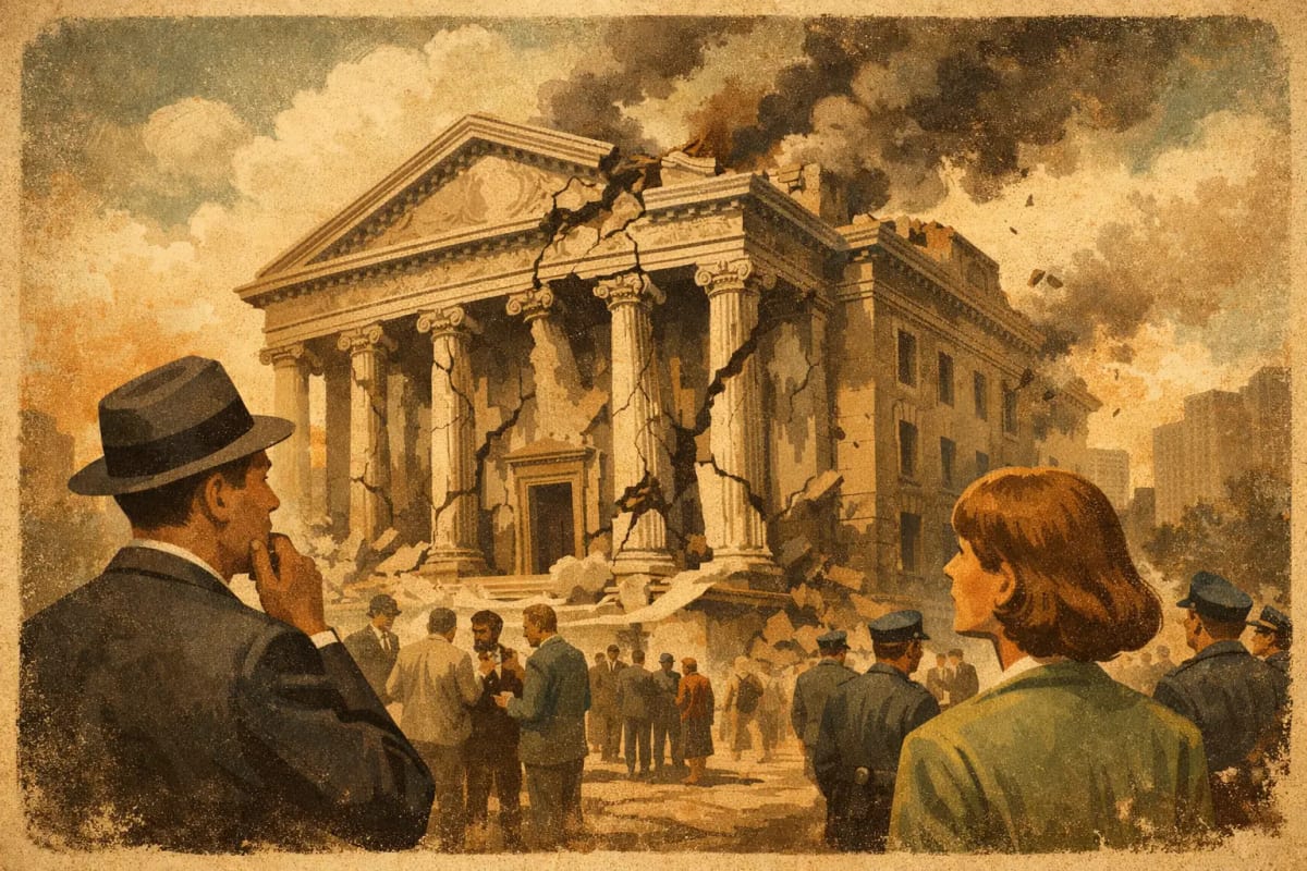 How Institutions Lose Legitimacy Under Pressure